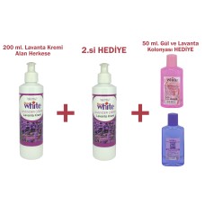 HEDİYELİ ÜRÜN!! 200 ml. Lavanta Kremi Alan Herkese