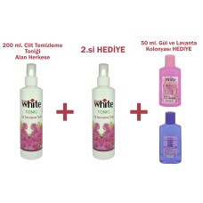 HEDİYELİ ÜRÜN!! 200 ml. Cilt Temizleme Toniği Alan Herkese
