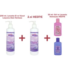 HEDİYELİ ÜRÜN!! 200 ml. Lavanta El ve Vücut Alan Herkese