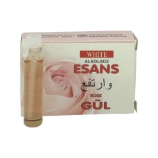 Rose White 2 ml. Gül Yağı Kokulu Gül Esansı Karton Kutulu