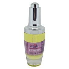 Rose White 40 ml. Lavanta Parfüm Esansı (Damlalıklı Şişe)