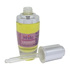 HEDİYELİ ÜRÜN!! Rose White 40 ml. Lavanta Parfüm Esansı (Damlalıklı Şişe)